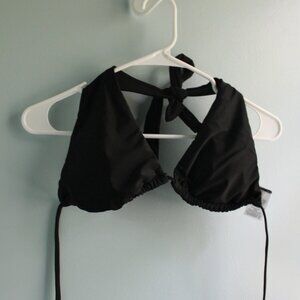 Wild Fable black adjustable bikini top, L